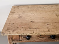 19th Century Pine Scullery Table