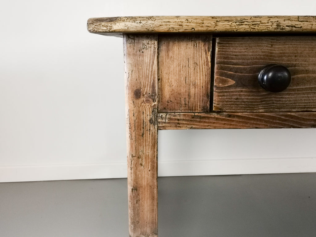 19th Century Pine Scullery Table