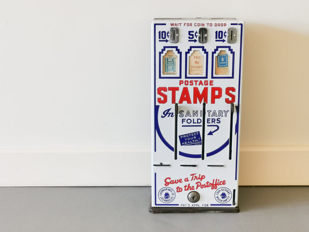 Vintage American Stamp Vending Machine