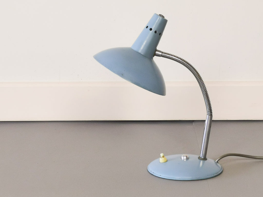 HELO 1950's Baby Blue Desk Lamp