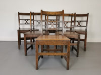 A Set of Six 19th Century Carmarthen Dining Chairs