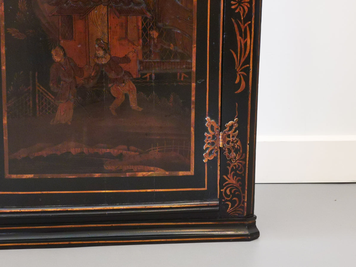 Mid 19th Century Japanese Lacquer Corner Cabinet