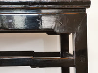 Black Lacquered Chinese Altar Table