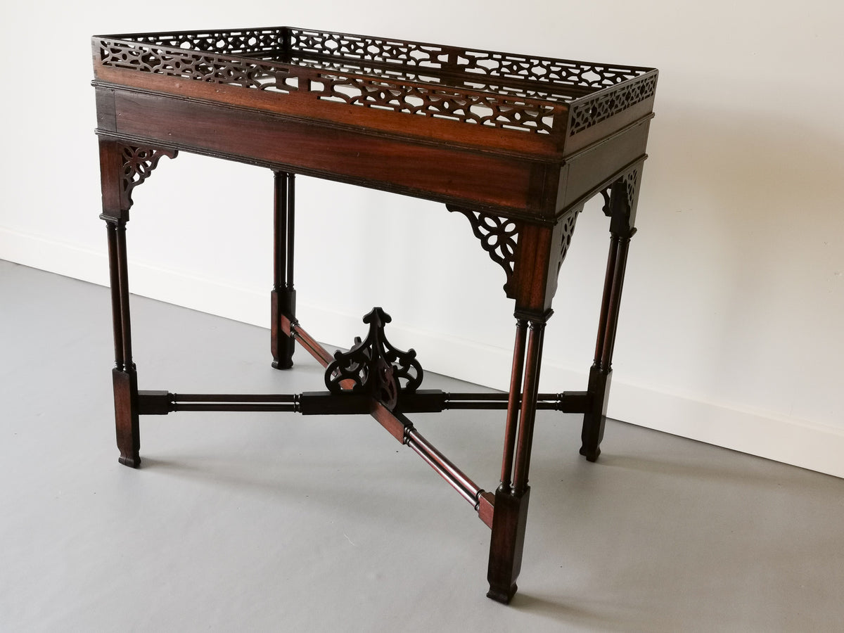 Mahogany Silver Table