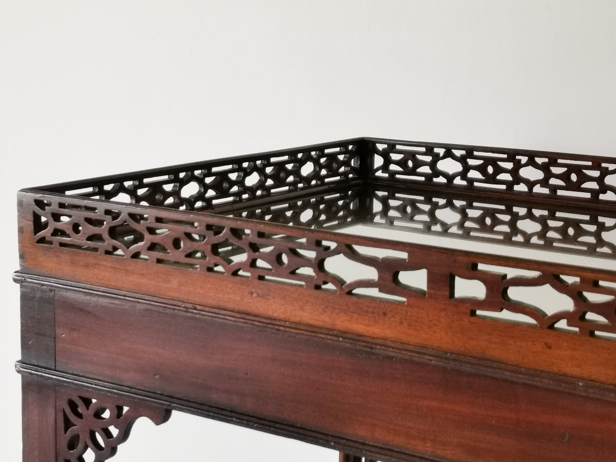 Mahogany Silver Table