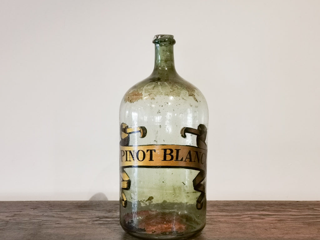 19th Century French Wine Carboy 'Pinot Blanc'