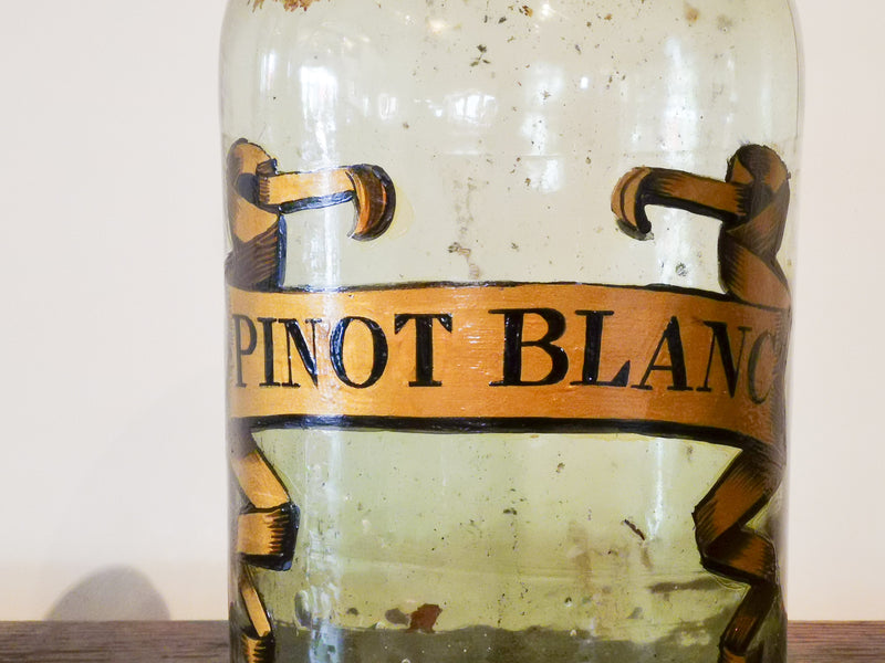 19th Century French Wine Carboy 'Pinot Blanc'