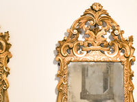 A Pair of 19th Century Giltwood Mirrors