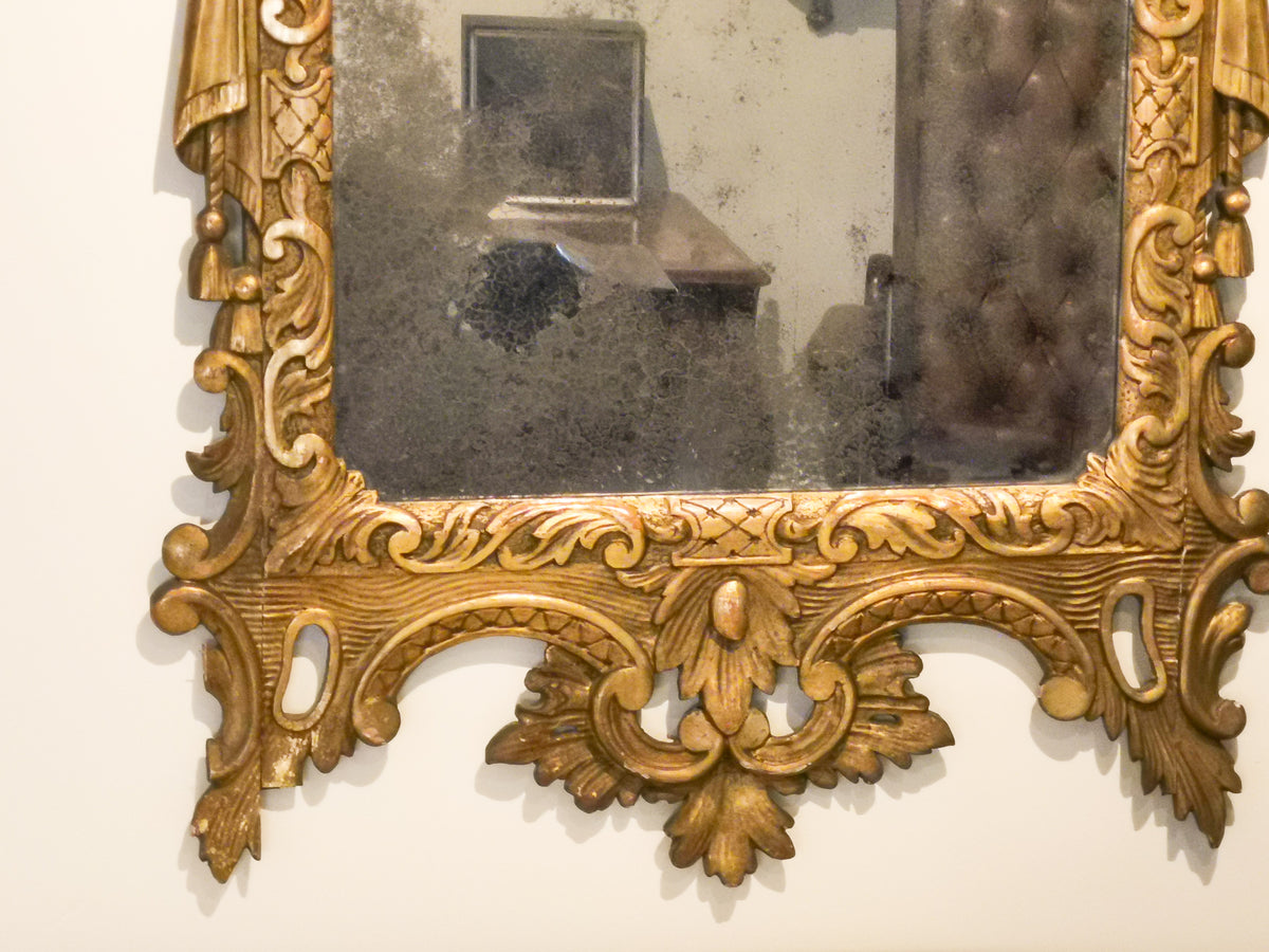 A Pair of 19th Century Giltwood Mirrors