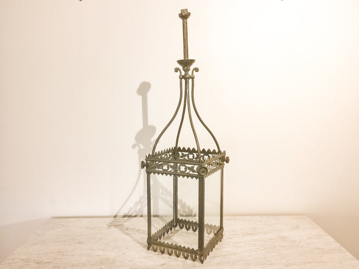 Arts& Crafts Brass Lantern