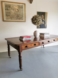 Early 20th Century Library Table