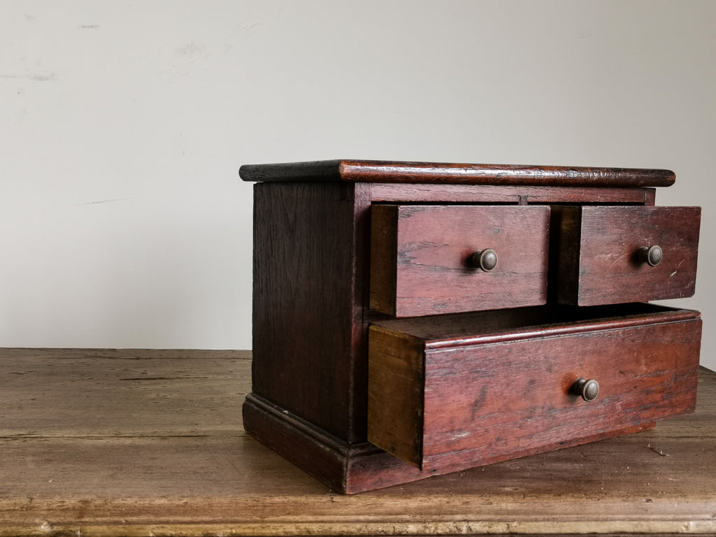 Antique Desktop Cabinet