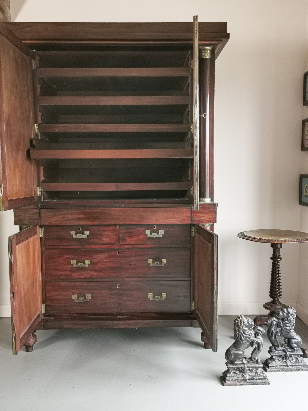 19th Century Empire Linen Press