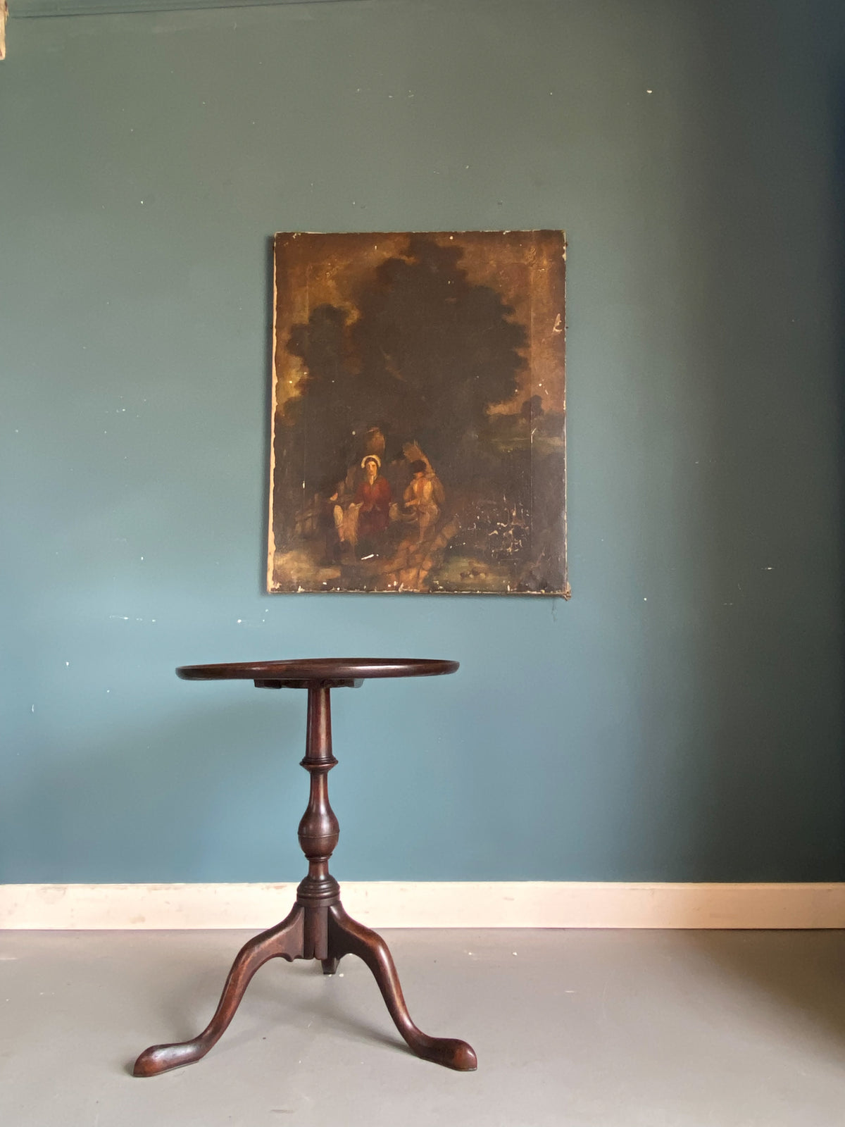 18th Century Tilt Top Occasional Table