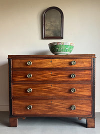 A Regency Mahogany Chest of Drawers