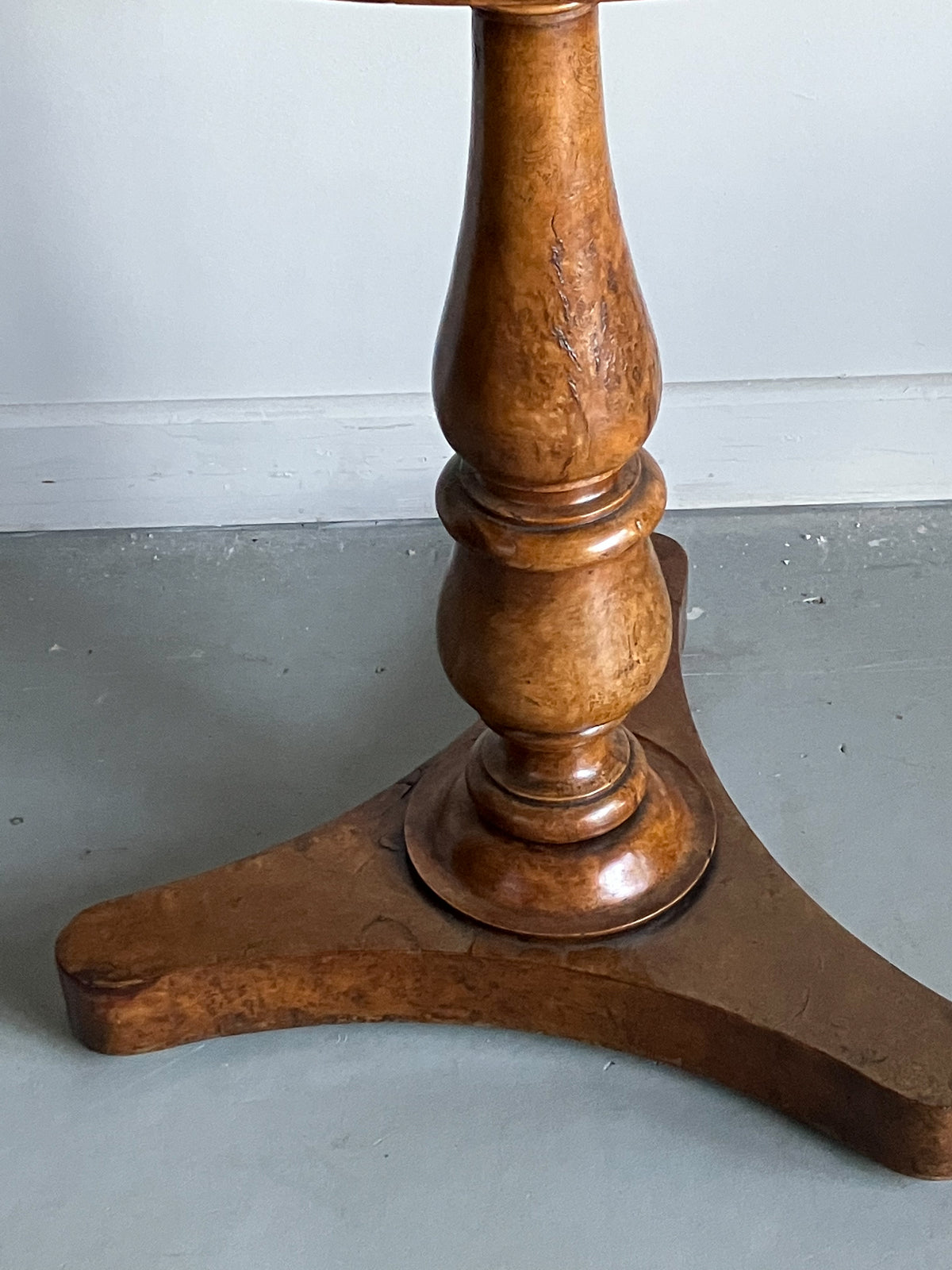 A George IV Burr Elm Occasional Table