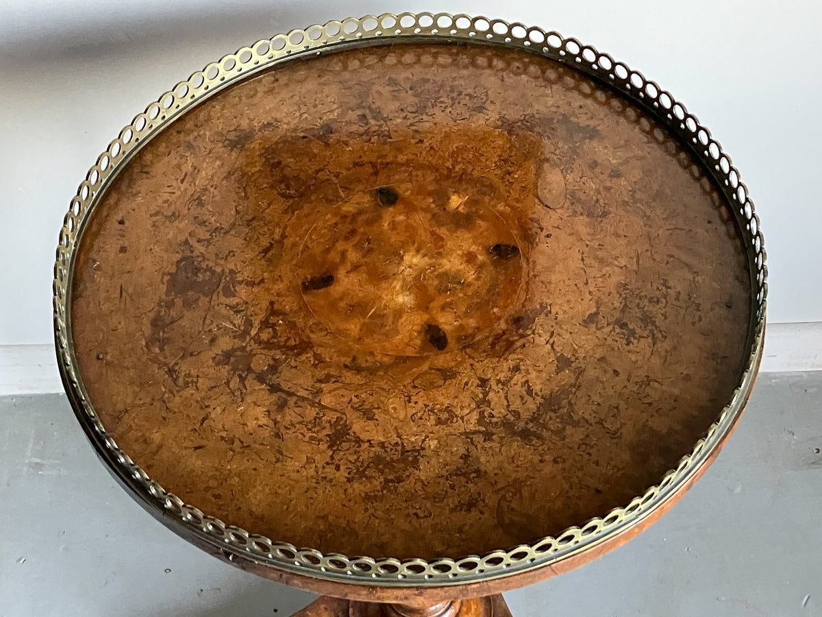 A George IV Burr Elm Occasional Table