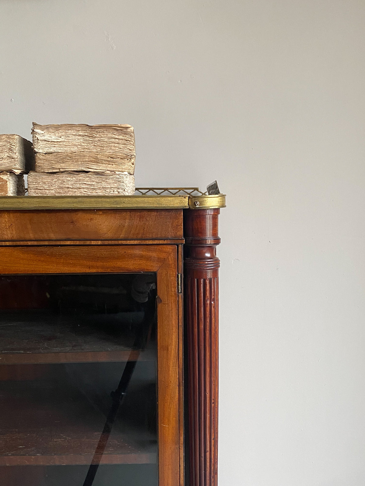 A Regency Mahogany Side Cabinet