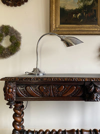 A 19th Century Jacobean Revival Library Table