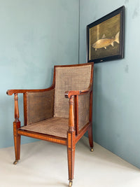 Sheraton Revival Caned Chair