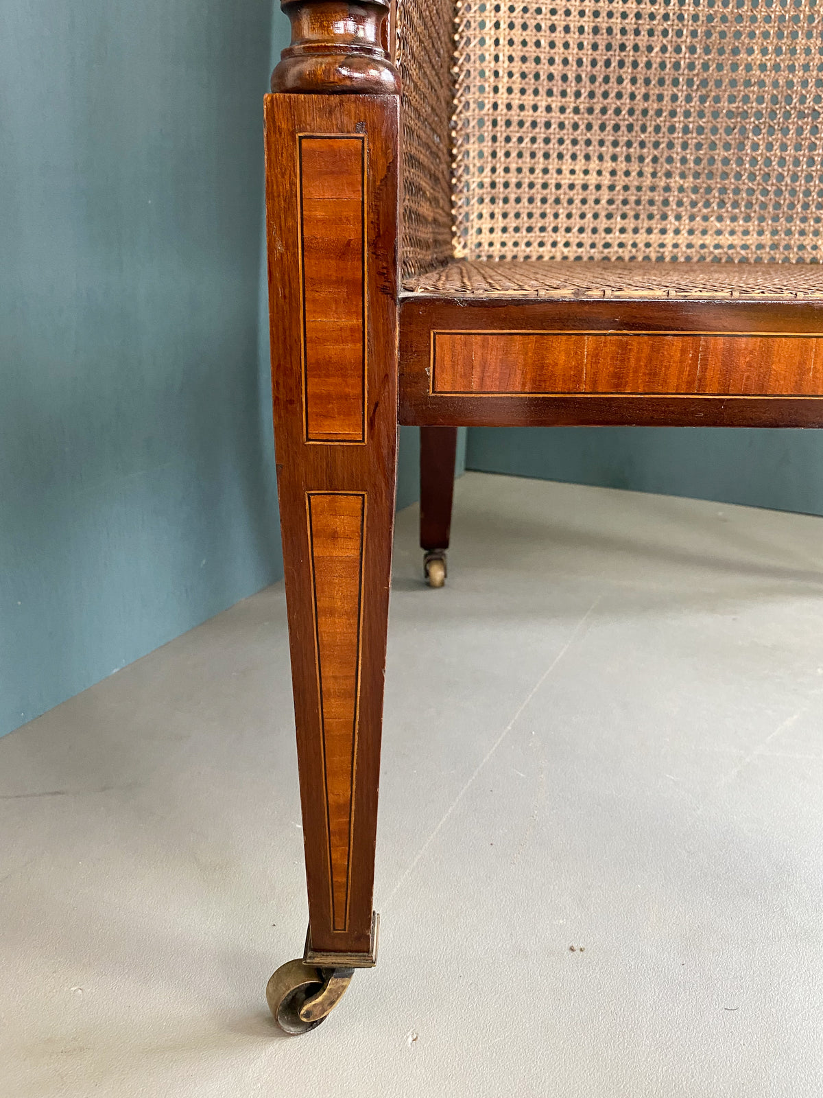 Sheraton Revival Caned Chair