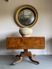 George IV Burr Elm Centre Table