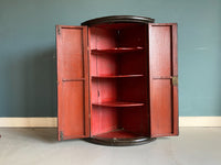 George I Chinoiserie Corner Cupboard