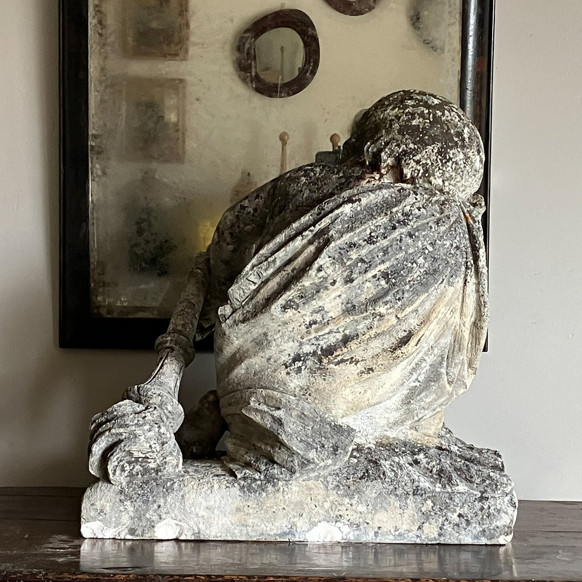 An Early 19th Century Carved Stone Statue