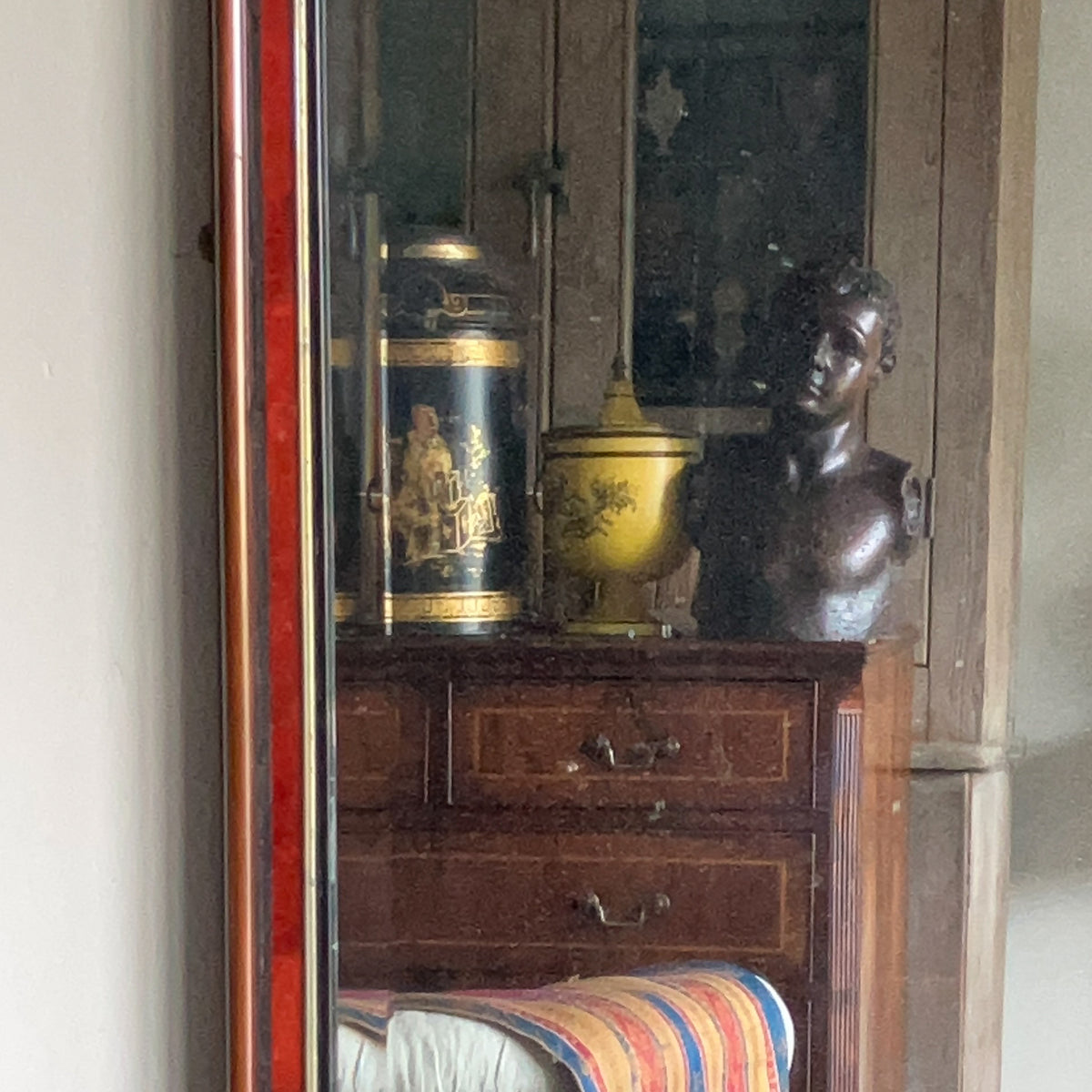 A Mid 19th Century Wall Mirror