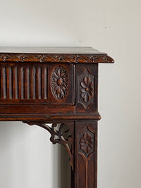 A Chippendale Period Mahogany Side Table