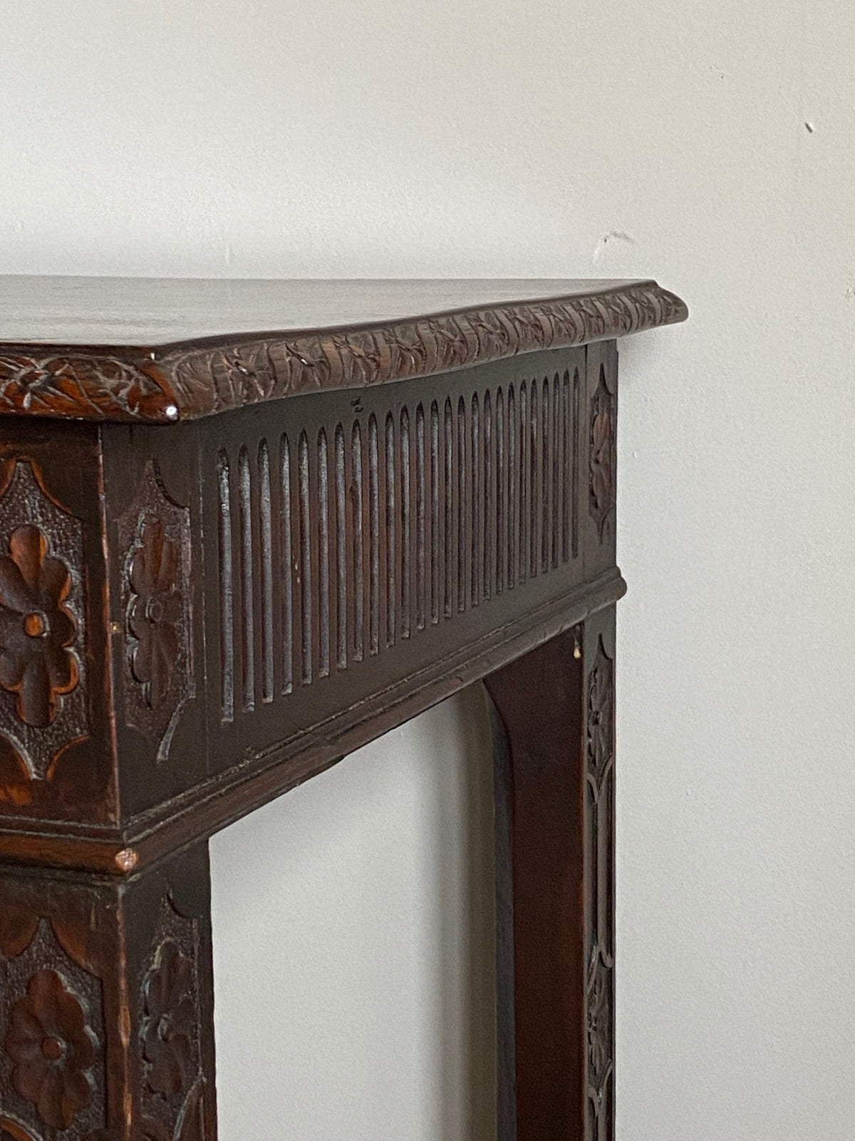 A Chippendale Period Mahogany Side Table