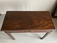 A Chippendale Period Mahogany Side Table