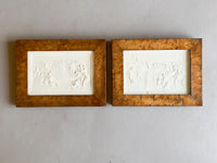 A Pair of Grand Tour Plaster Intaglios