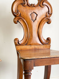 19th Century Oak Hall Chairs