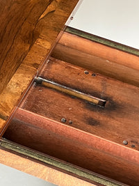 A Regency Rosewood and Gilded Card Table