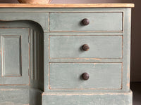 An Early 19th Century Painted Pine Dresser Base