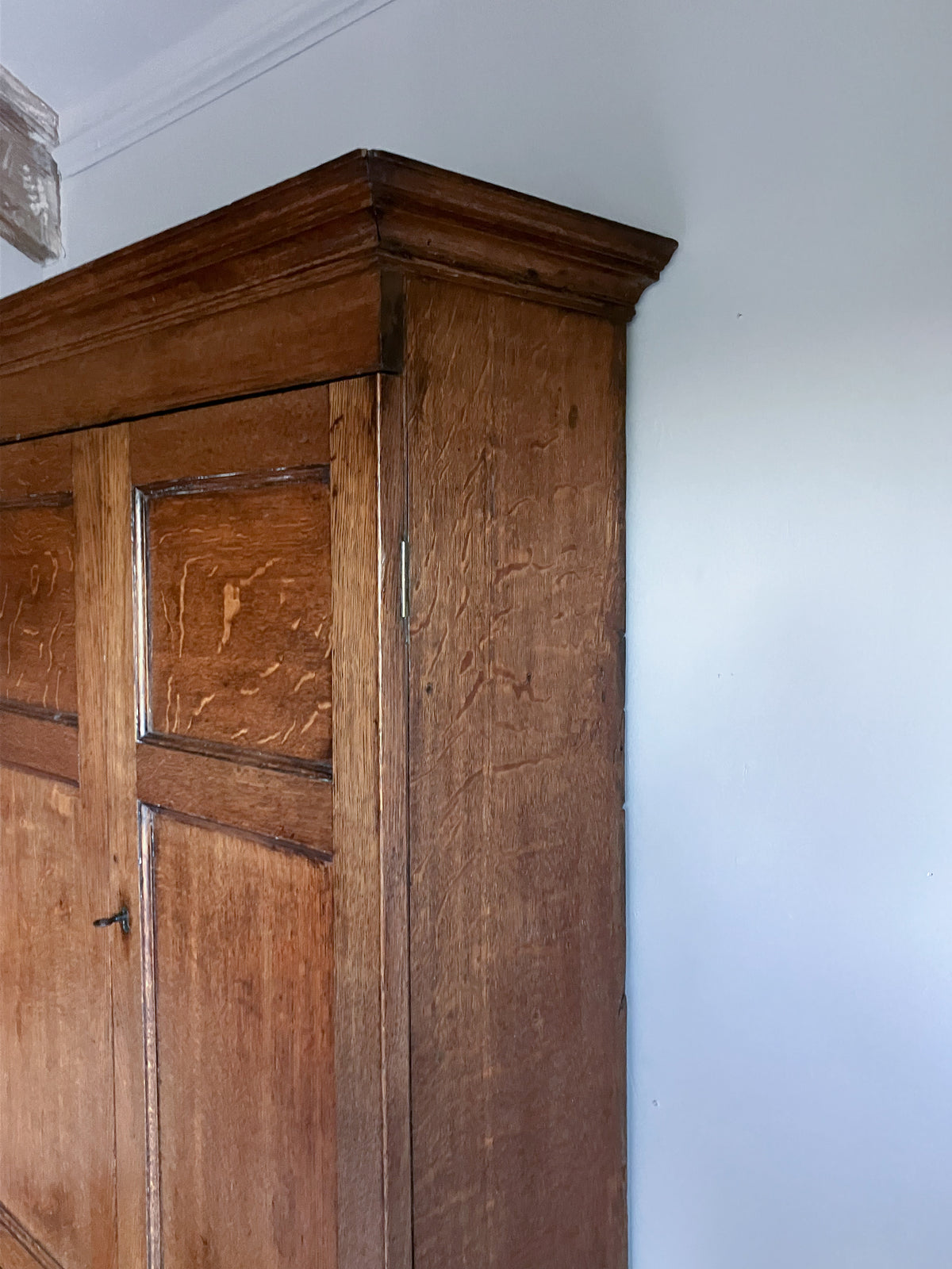 A George III Oak Cupboard