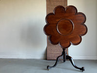 A George III Mahogany Tilt Top Supper Table