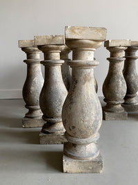 A Set of Eight Coade Stone Architectural Balusters