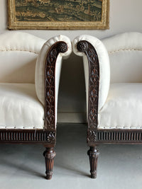 A Pair of Late 19th Century Deep Seated Armchairs