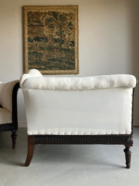 A Pair of Late 19th Century Deep Seated Armchairs