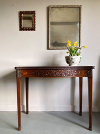 George III Mahogany Card Table