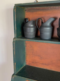 A Set of Early 19th Century Painted Shelves