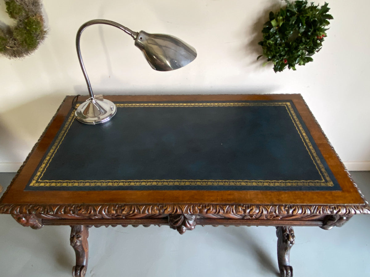 A 19th Century Jacobean Revival Library Table