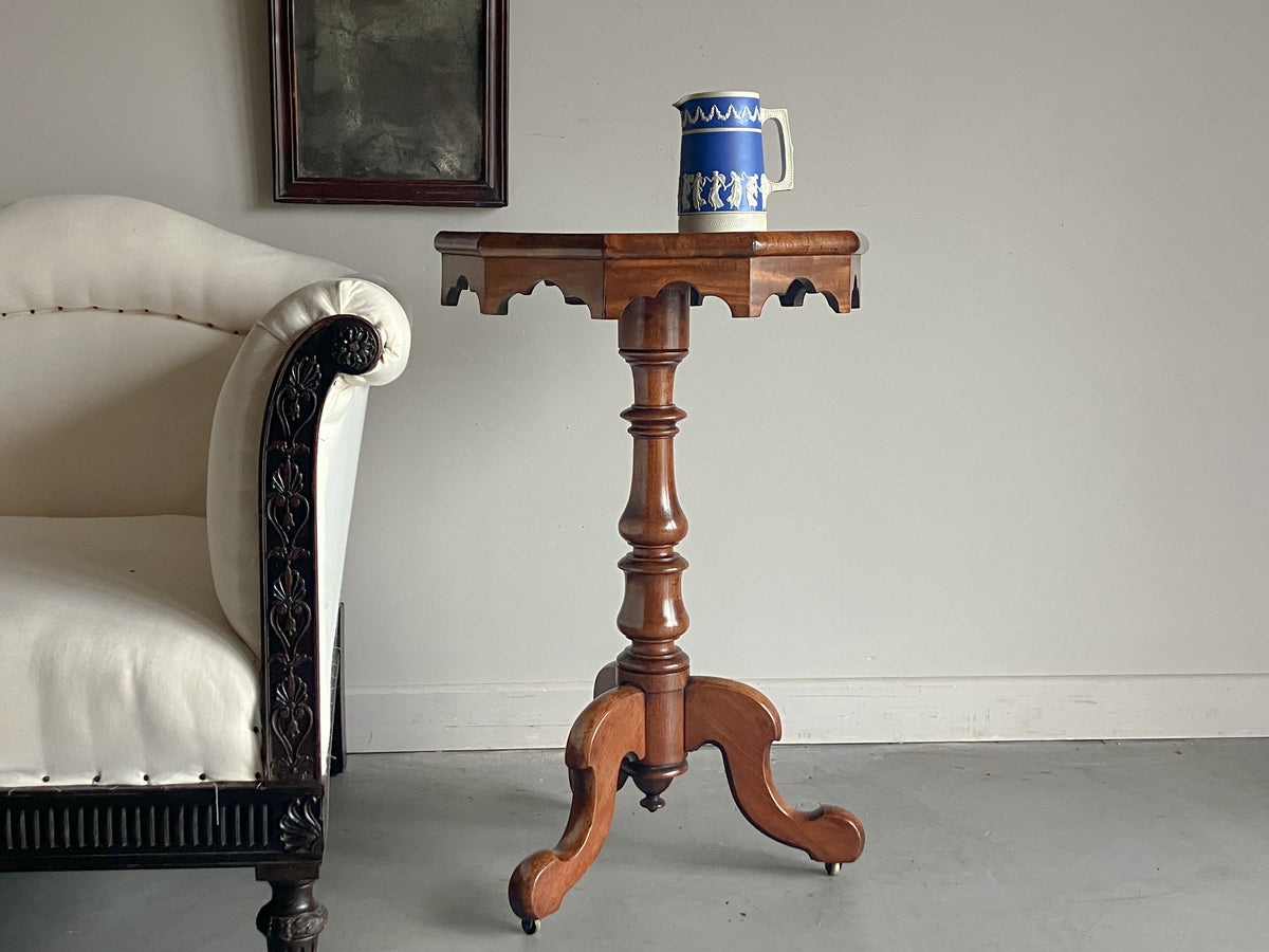 A George IV Burr Walnut Occasional Table