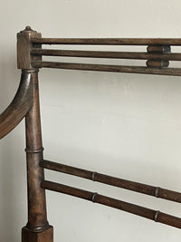 A Regency Caned Bench