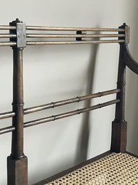 A Regency Caned Bench