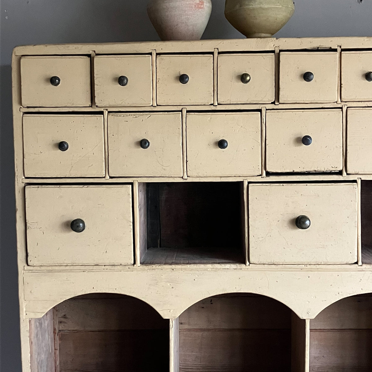 A Set of 19th Century Estate Made Drawers