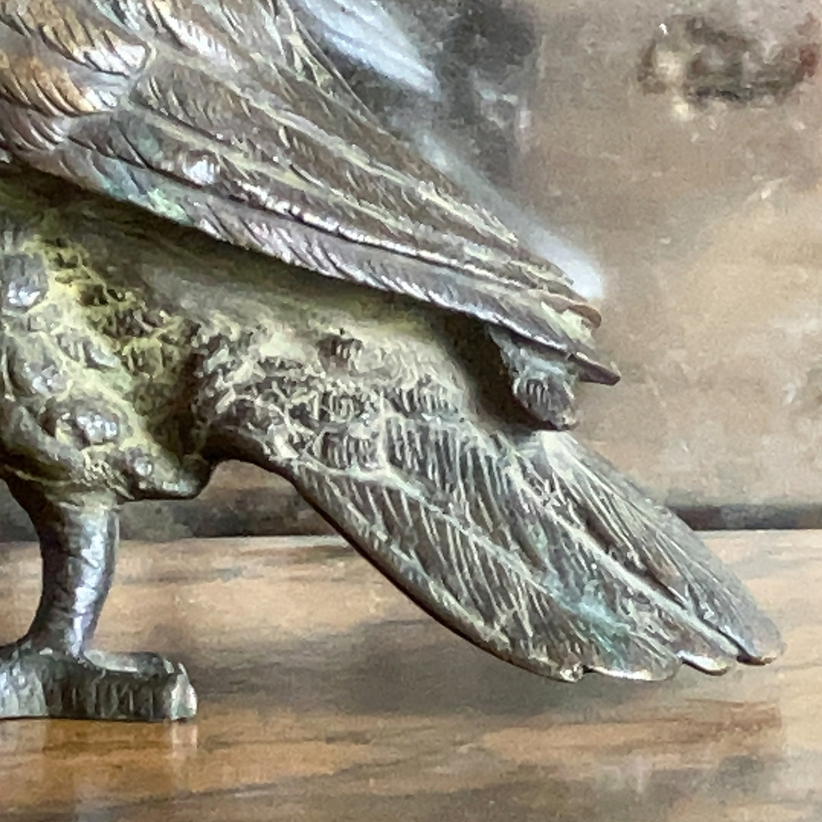 A Large Cold Painted Bronze Cockatoo by Franz Bergman