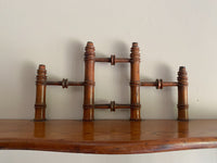 Late 19th Century Faux Bamboo Hanging Shelves